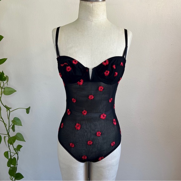 Out from Under Gigi Mesh Bodysuit - Picture 3 of 16